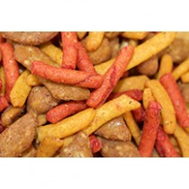 Fiesta Mix - Hot Cajun Corn Sticks, Churritos (Hot), Honey Roasted Peanuts, & Pineapple Habanero Sticks -1 lb.