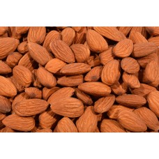 Almonds, Natural Whole (Roasted No Salt)-1 lb.