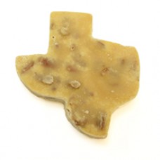 Pecan Praline Candy - Texas Shaped  -  2oz