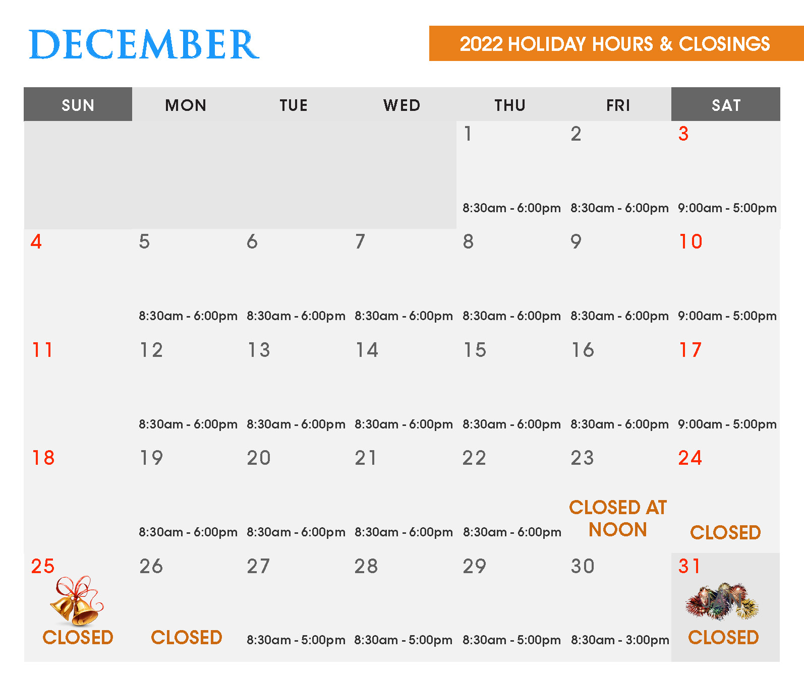 December Calendar